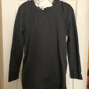 Maternity sweatshirt.